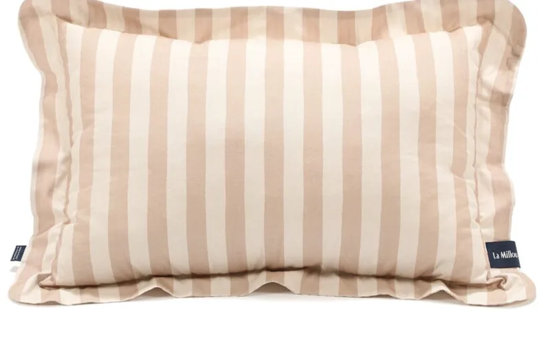 Μεγάλο Παιδικό Μαξιλάρι Stripes Μπεζ