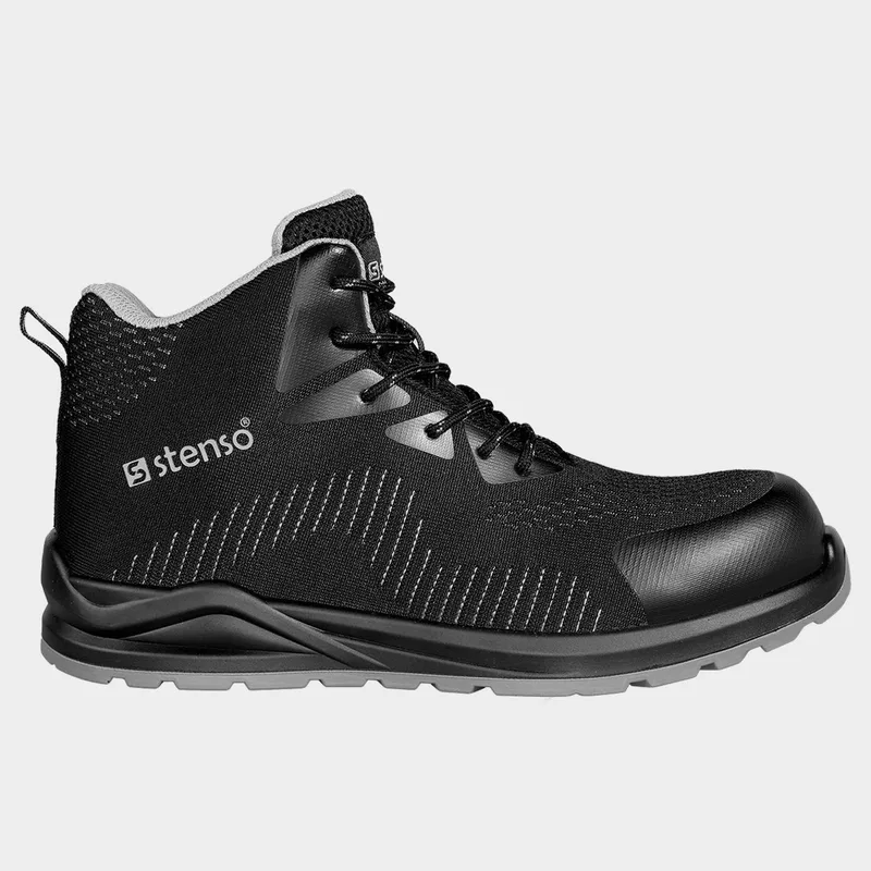 Παπούτσια εργασίας RACE PRO ANKLE S3S ESD STENSO 06200334 Black