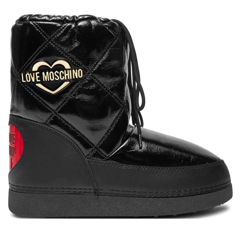 Μπότες Χιονιού LOVE MOSCHINO JA24982G0LEB1000 Μαύρο