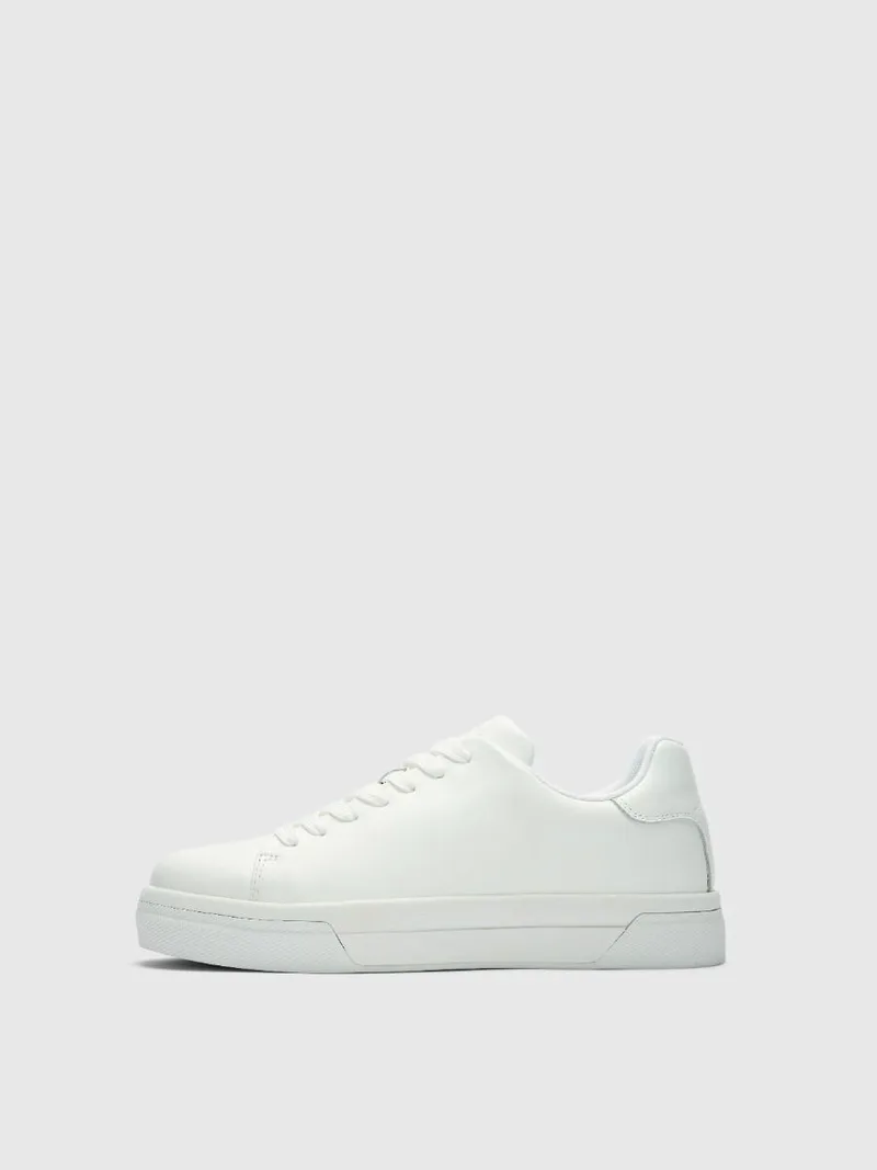 Selected David Ανδρικό Chunky Leather Sneaker 16101188 Λευκό