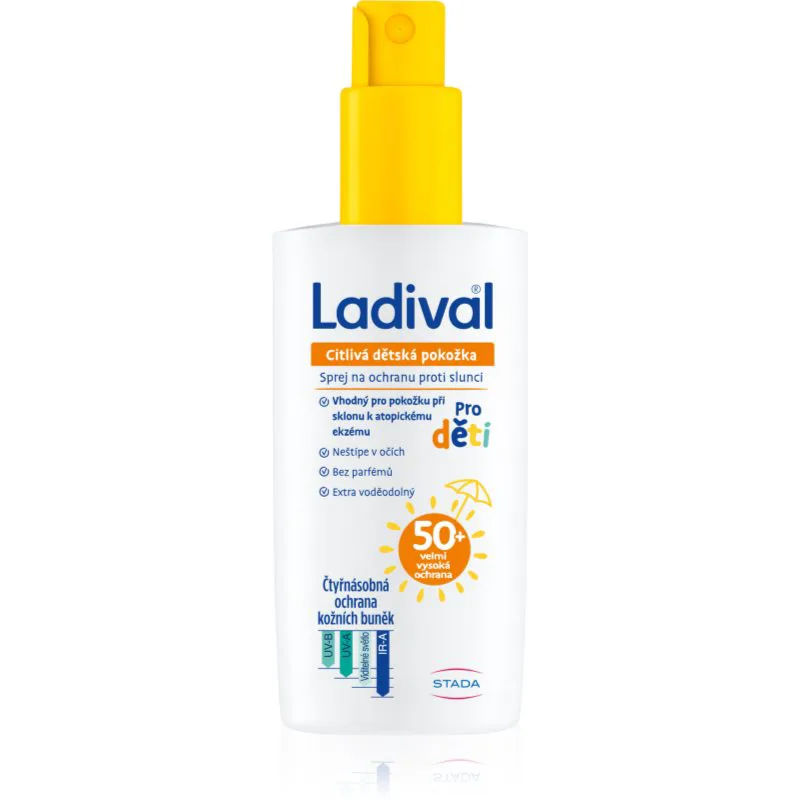 Ladival Kids προστατευτικό σπρέι για προστασία από τον ήλιο SPF 50+ 150 ml