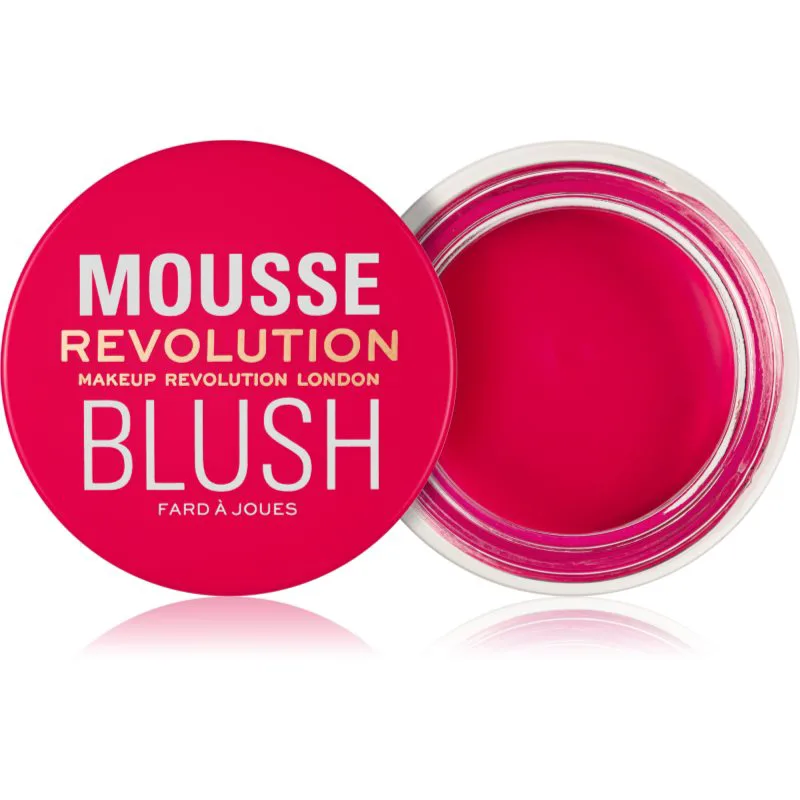 Revolution Mousse ρουζ απόχρωση Juicy Fuchsia Ροζ 6 γρ