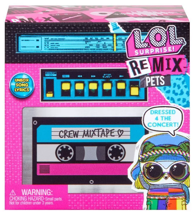 L.O.L. SURPRISE GIOCHI PREZIOSI ΖΩΑΚΙΑ S8 REMIX ΣΕ CDU (LLX00000)