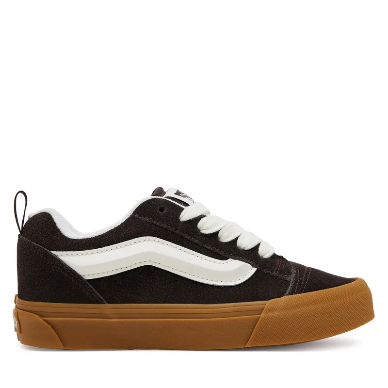 Πάνινα παπούτσια Vans Knu Skool VN000CS0D4C1 Καφέ