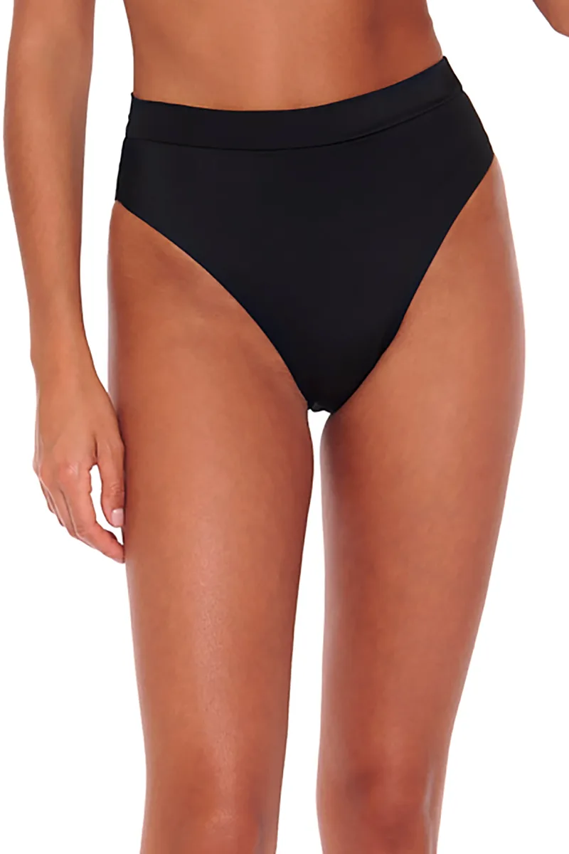 Bluepoint γυναικείο μαγιό bikini σλιπ μονόχρωμο ψηλόμεσο ''Solids''-26065089-02