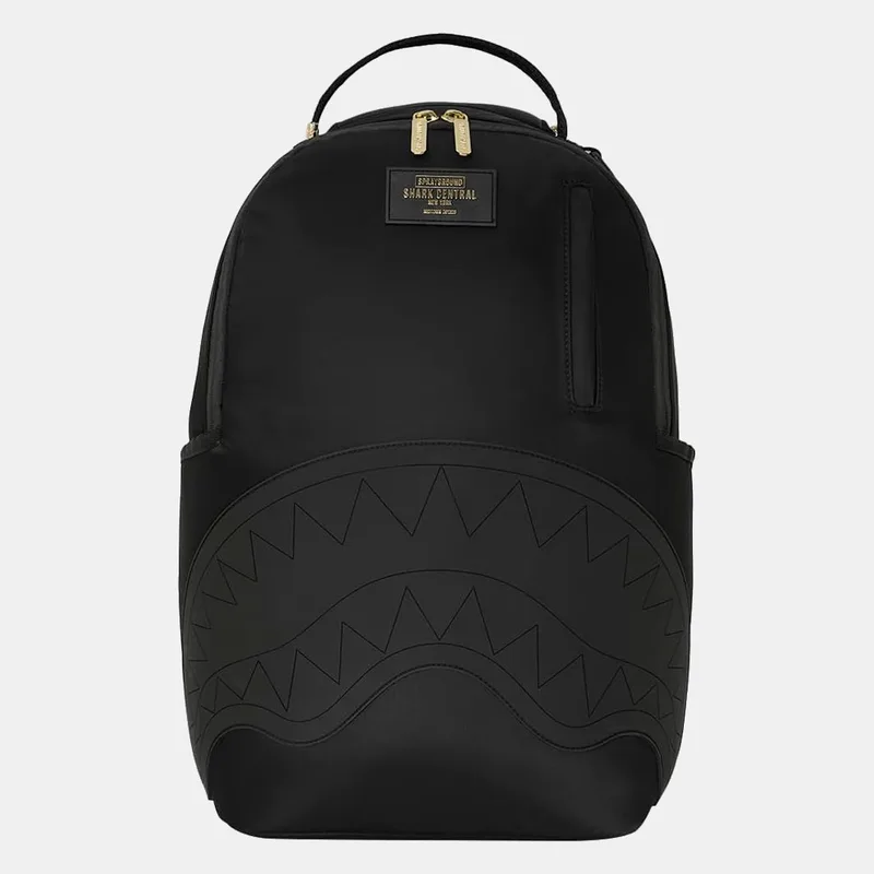 Sprayground Shark Central Χρυσό Lettering Dlx Σακίδιο Πλάτης (9000286845_1523)
