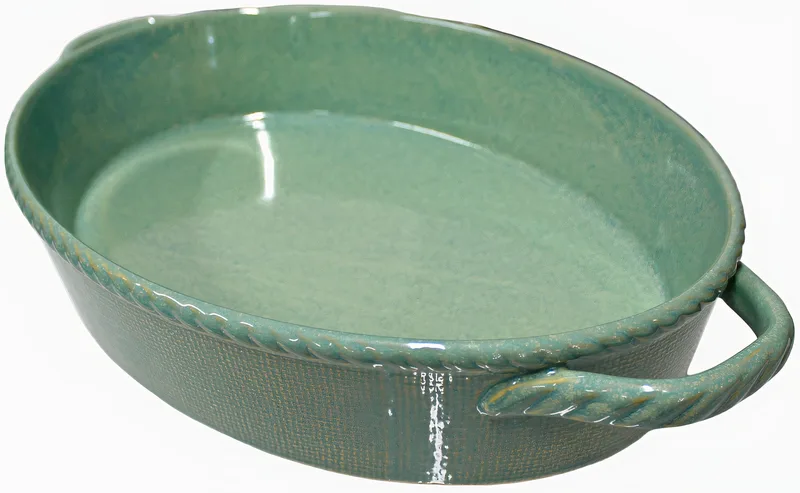 HFA Ταψί Πυρίμαχο Οβάλ 41,5cm Canvas Μέντα