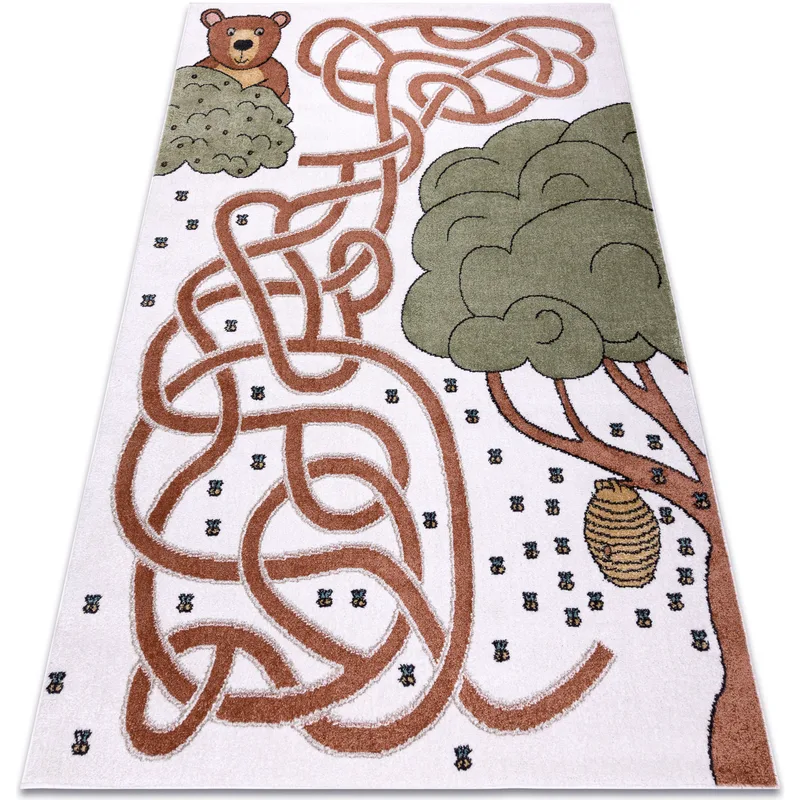Χαλιά Rugsx Χαλί FUN Honey ζώα για παιδιά, αϠ180x270 cm