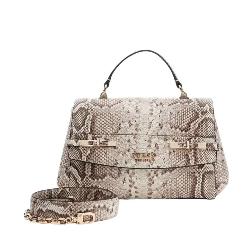 GUESS MELINDA TOP HANDLE FLAP ΤΣΑΝΤΑ ΓΥΝΑΙΚΕΙΟ HWKG9933200 NATURAL