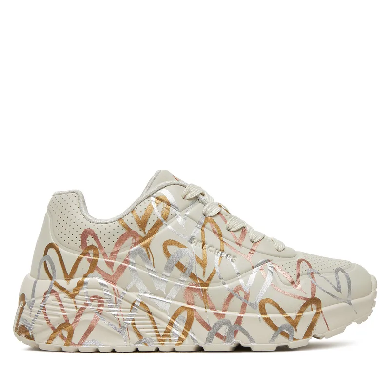 Αθλητικά Skechers Uno Lite - Metallic 314067L/NTMT Λευκό
