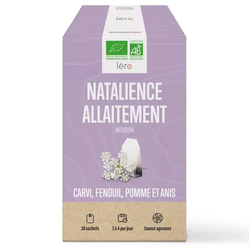 Lero Natalience Organic Breastfeeding Infusion Citrus Flavor 20 sachets