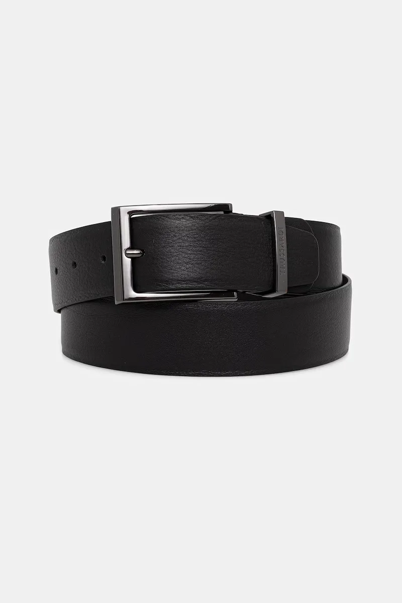 Trussardi ζώνη ανδρική δερμάτινη