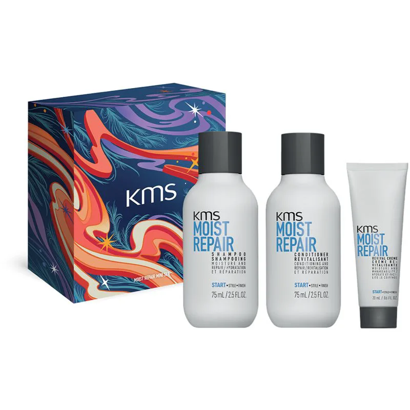 KMS Moist Repair Mini Set σετ δώρου για θρέψη και ενυδάτωση
