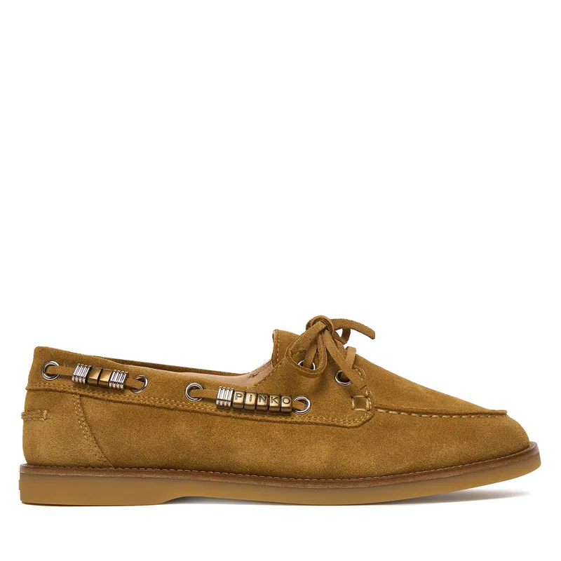 Μοκασίνια PINKO Grace 01 SD0539 P002 Καφέ