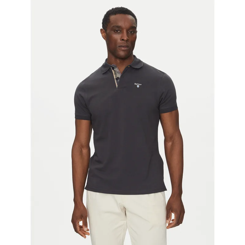 Barbour Polo Tartan MML0012NY51 Σκούρο μπλε Tailored Fit