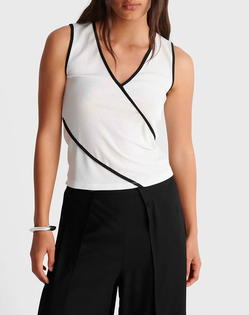 ALE ΜΠΛΟΥΖΑ 82887464-LEYKO White