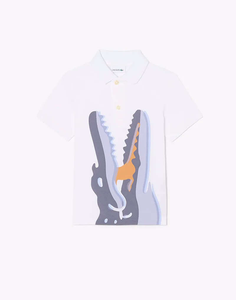 LACOSTE ΜΠΛΟΥΖΑ ΠΟΛΟ ΚΜ POLO SS 3PJ7370-001 White