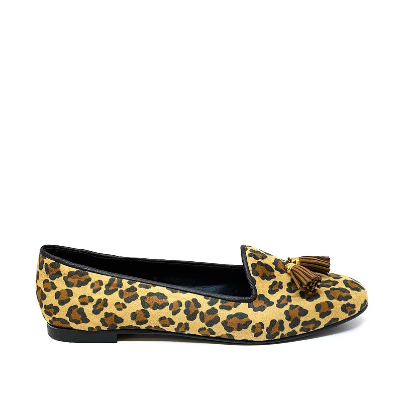 Bigshoes GA1158-20 Δερμάτινο Μοκασίνι Animal Print