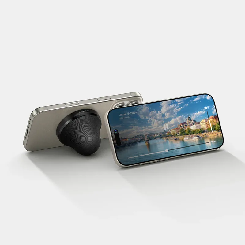 AmazingThing MagSafe Pocket Speaker Stand Black