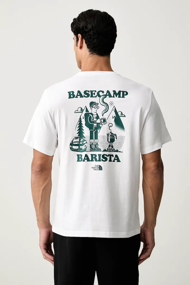 The North Face t-shirt ανδρικό βαμβακερό Basecamp