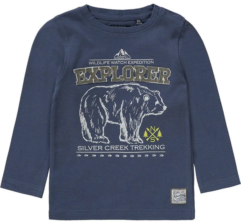 ΜΠΛΟΥΖΑ ΜΑΚΡΥΜΑΝΙΚΗ BLUE SEVEN EXPLORER ΜΠΛΕ (74ΕΚ)-(9-12ΜΗΝΩΝ)