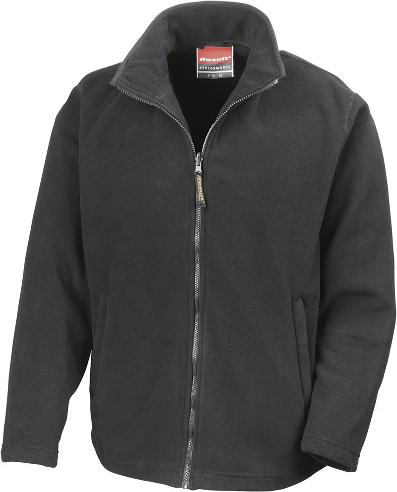 Ζακέτα Micro Fleece R115M Result Horizon Black