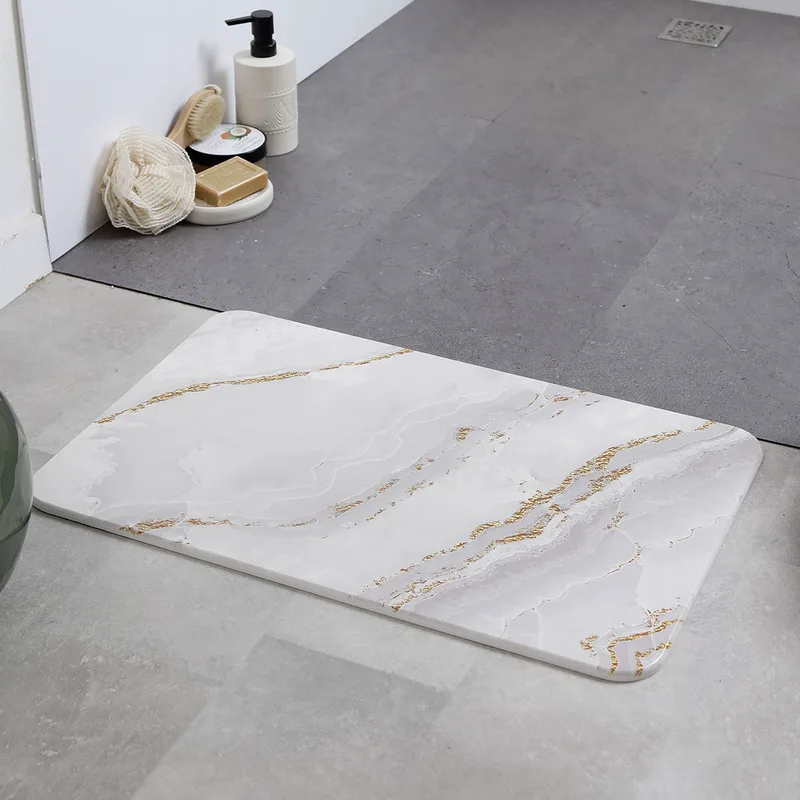 Πατάκι Μπάνιου Διατομίτη (39x60) T-D Marble 7800602