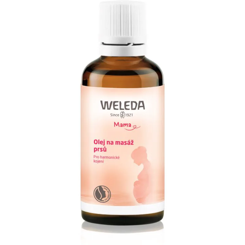 Weleda Mama λάδι για μασάζ στο στήθος 50 ml
