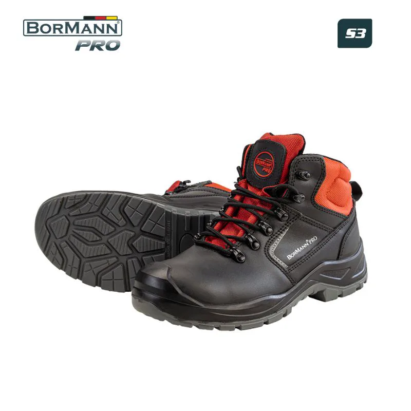 BORMANN Pro BPP8204 Μποτάκια Ασφαλείας S3 LG SR Αδιάβροχο Leon No 44 073352