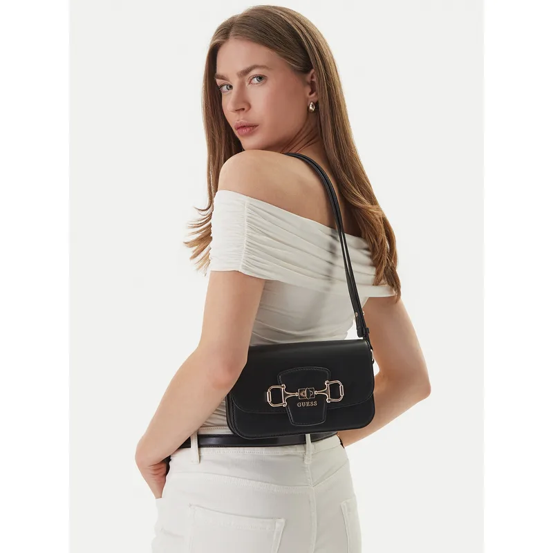 Τσάντα Guess Janie HWVG99 10210 Μαύρο