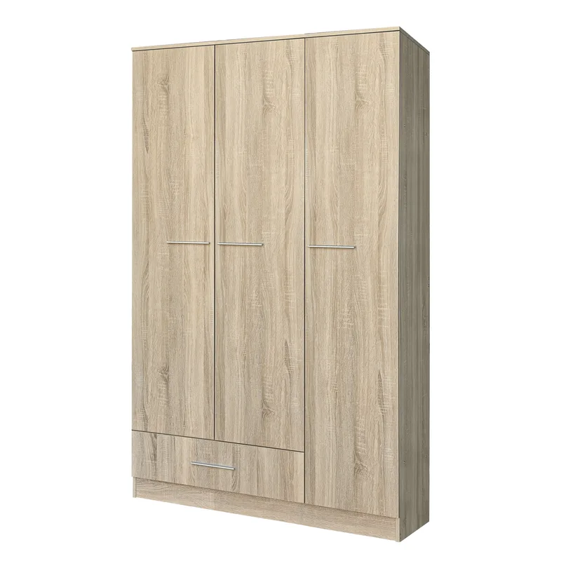 Ντουλάπα ArteLibre CAJSA Φυσικό Μοριοσανίδα 90x50x195cm
