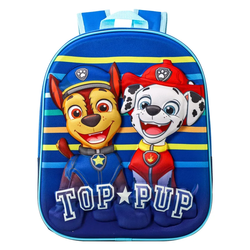Paw Patrol 3D Σχολική Τσάντα Πλάτης Νηπιαγωγείου 31x25x10 cm Μπλε