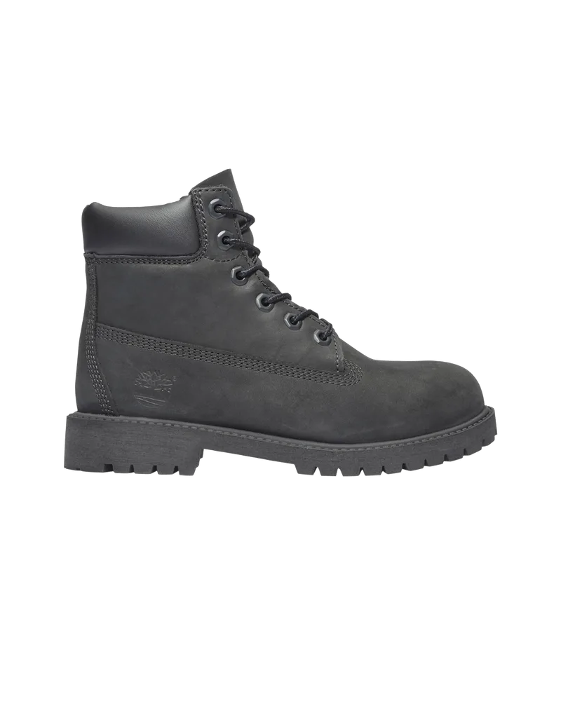 Timberland 6" Premium Waterproof Boot Black GS TB112907001 MBS
