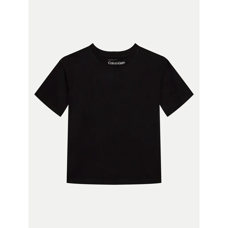 Calvin Klein Jeans T-Shirt IB0IB02353 Μαύρο Relaxed Fit