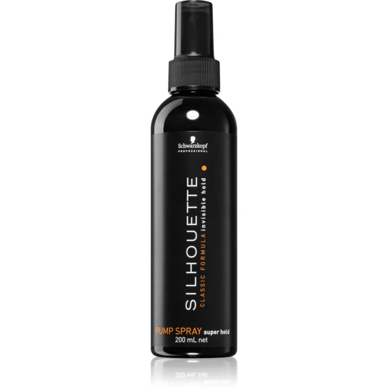 Schwarzkopf Professional Silhouette Pump Spray λακ μαλλιών για δυνατό κράτημα επαναπληρώσιμο 200 ml