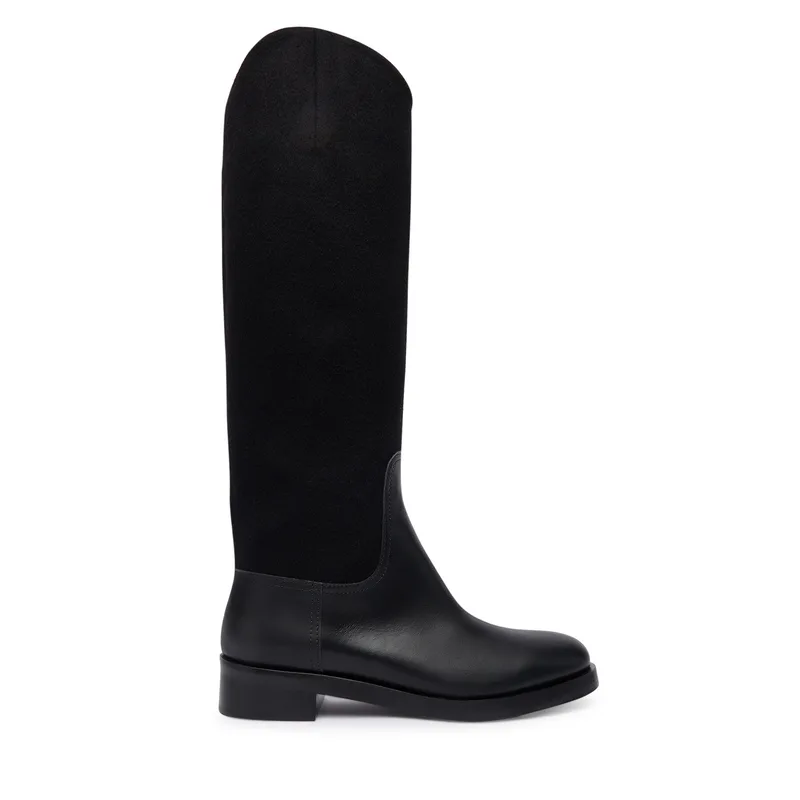 Μπότες Ιππασίας Max Mara Cavalierewk 2524796112600 Μαύρο