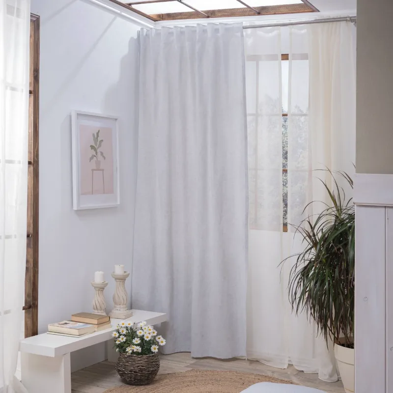 Κουρτίνα (Έτοιμη Ραμμένη) Oviedo 04 Teoran 140x275cm