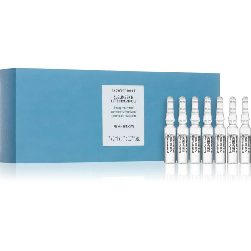 Comfort Zone Sublime Skin αντιρυτιδική φροντίδα σε αμπούλες 7x2 ml