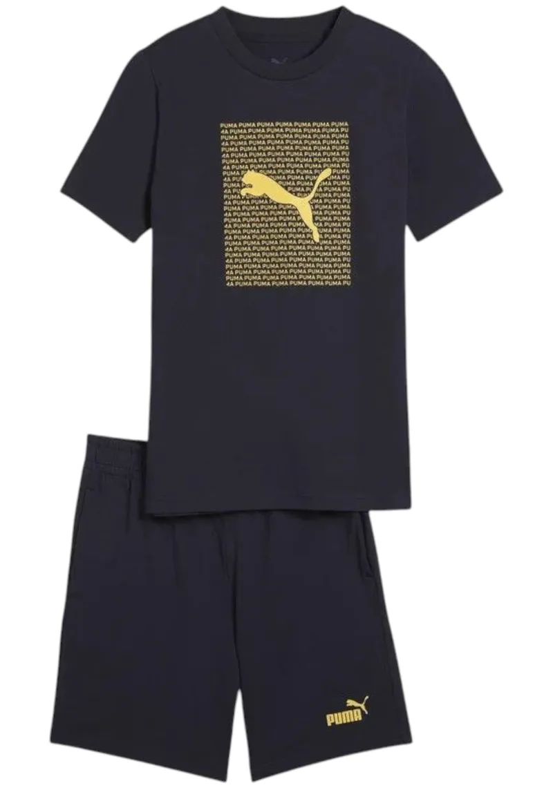 Αθλητικό Σετ Puma Tee and Shorts Set 686300-16 Αγόρι