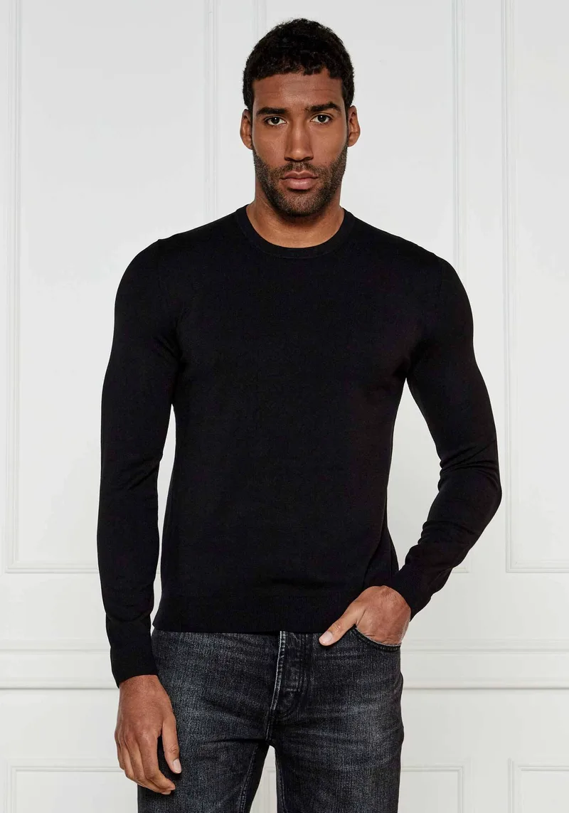 HUGO Pullover της σειράς San Cody - 50532074 001 Black