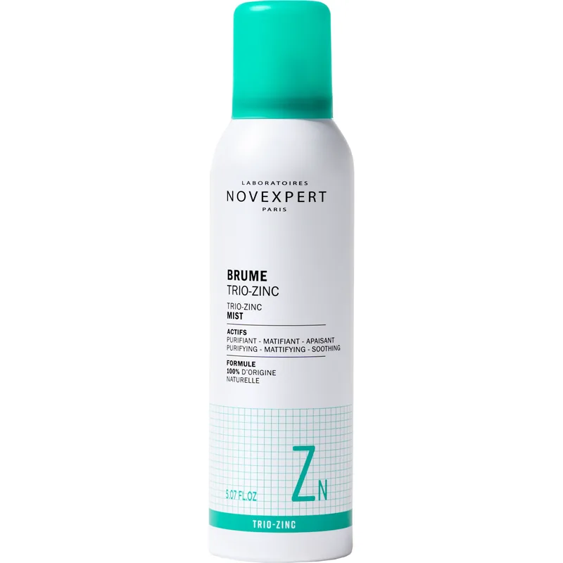 Novexpert Purifying Trio-Zinc Mist Σπρέι Τριπλής Δράσης με Ψευδάργυρο για Δέρμα με Τάση Ακμής 150ml