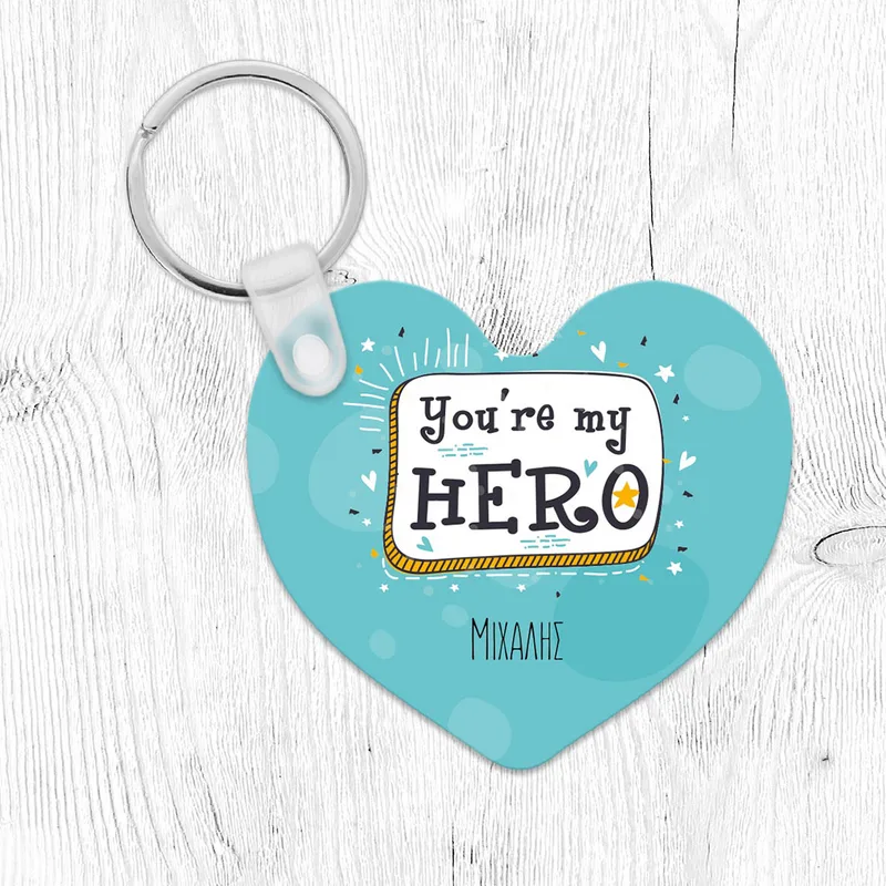 You Are My Hero - Μπρελόκ - Καρδιά