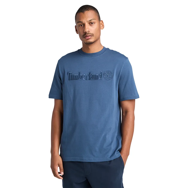 Timberland Ανδρική Μπλούζα T-Shirt Hampton TB0A6VPE288 Μπλε