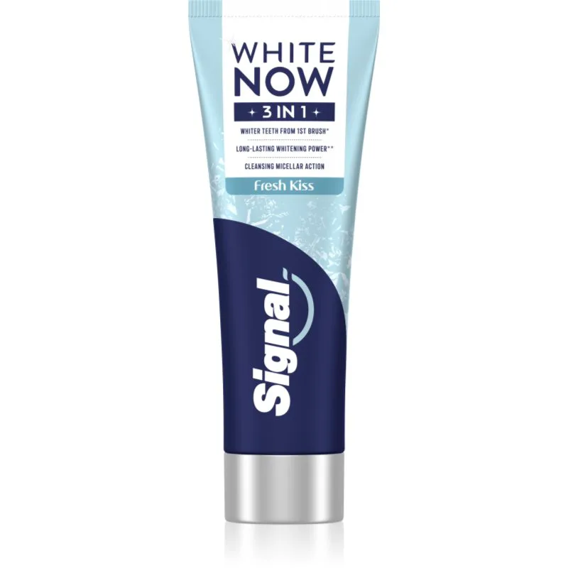 Signal White Now 3-in-1 Fresh Kiss οδοντόκρεμα 75 ml