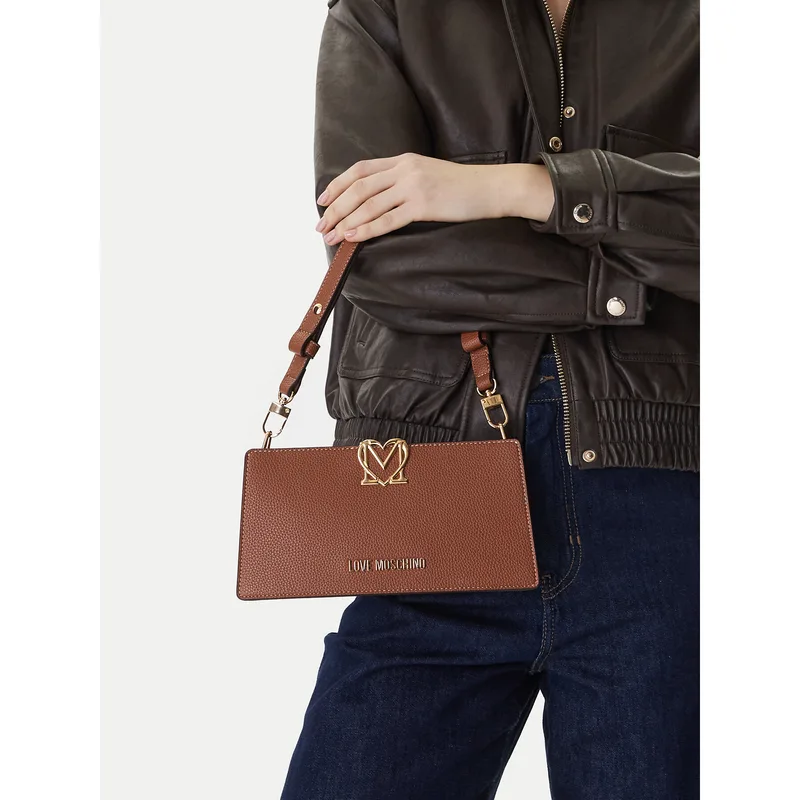Τσάντα LOVE MOSCHINO JC4128PP1OLM0200 Καφέ