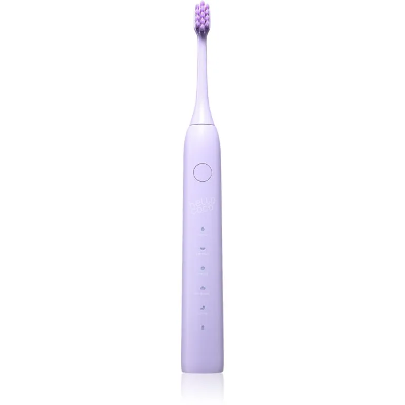 hello coco Electric Toothbrush Purple ηλεκτρική οδοντόβουρτσα 1 τμχ