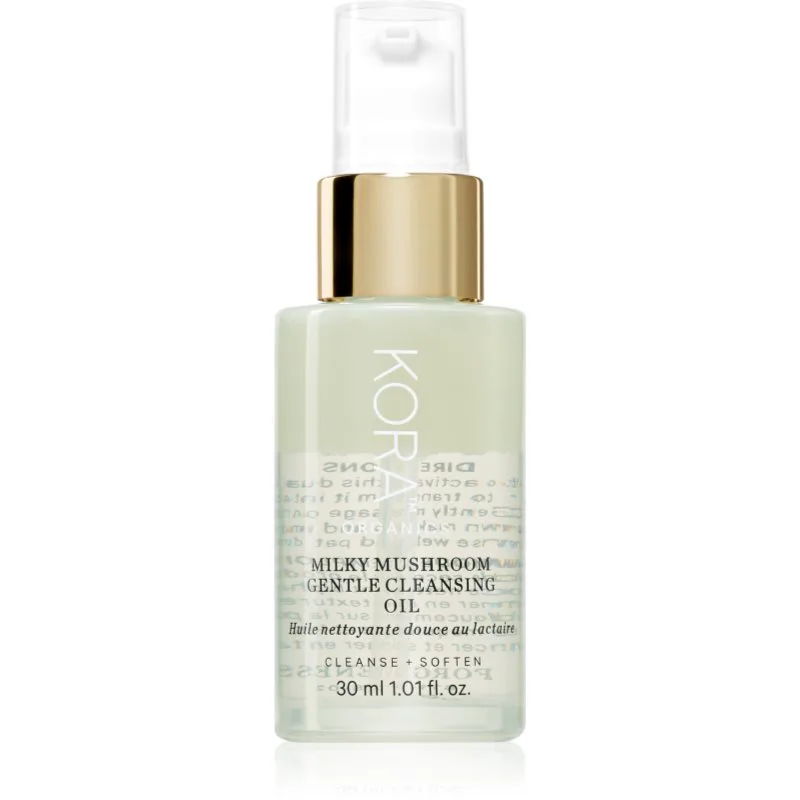 KORA Organics Milky Mushroom Gentle Cleansing Oil λάδι για βαθύ καθαρισμό 30 ml