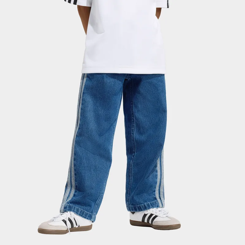 adidas Originals K Firebird Denim Track Pants (9000264669_3660)
