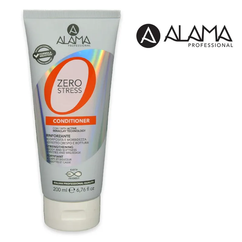 Alama professional zero stress strengthening conditioner for all hair types 200 ml