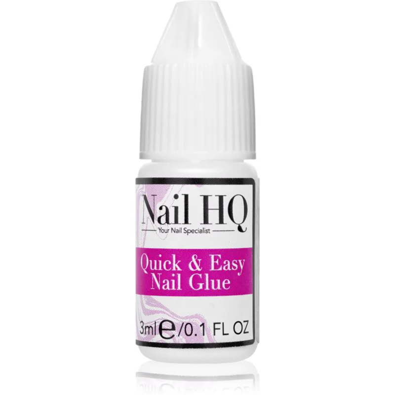 Nail HQ Quick & Easy Nail Glue κόλλα για τα νύχια 3 ml